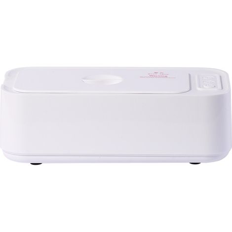 Nettoyeur ultrason 47kHz 400ml – IP54, 2 niveaux, lunettes/bijoux/dentiers, portable (1/5)