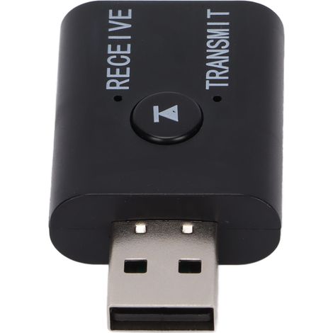 Émetteur Bluetooth portable pour voiture, TV et chaîne hi-fi, double fonction audio sans fil. (1/5)