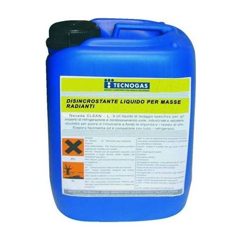 LIQUIDO DETERGENTE PER UNITA' INTERNA-ESTERNA 5 Lt