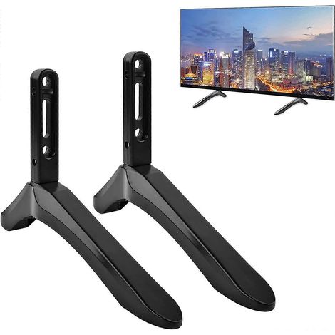 Pieds de support universels pour téléviseurs à écran plat LCD/LED TCL de 32 à 65 pouces, pièces de rechange pour téléviseur : socle avec vis. (1/5)