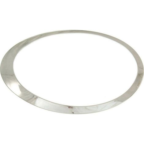 Für Mini Cooper 2007-2015 R55 R56 R57 R58 R59 ABS, silberne Chrom-Scheinwerferblende, Teilenummer 51137149905 (1/5)