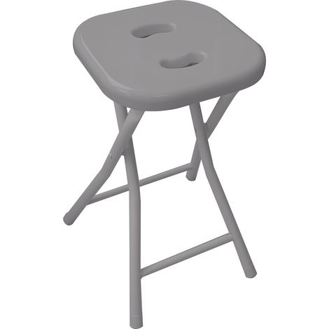 Sgabello richiudibile Gedy CO76 Grigio (1/2)
