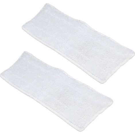 Lot de 2 lingettes de rechange en fibres haute résistance pour balai vapeur, compatibles avec le Vileda Steam XXL (1/4)