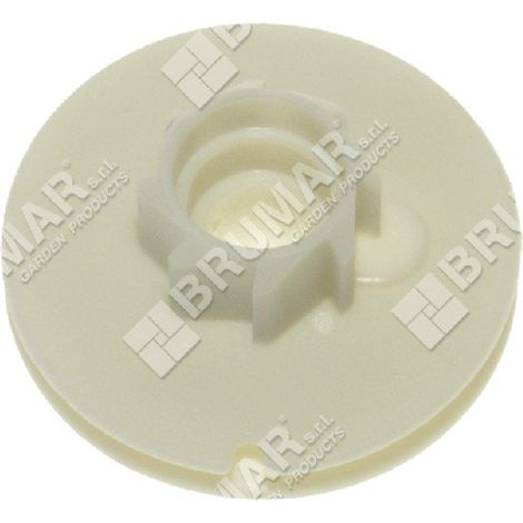 Puleggia avviamento per motoseghe ALPINA - CASTOR - CASTELGARDEN - GGP diametro esterno 63 mm COMPATIBILE - 000176