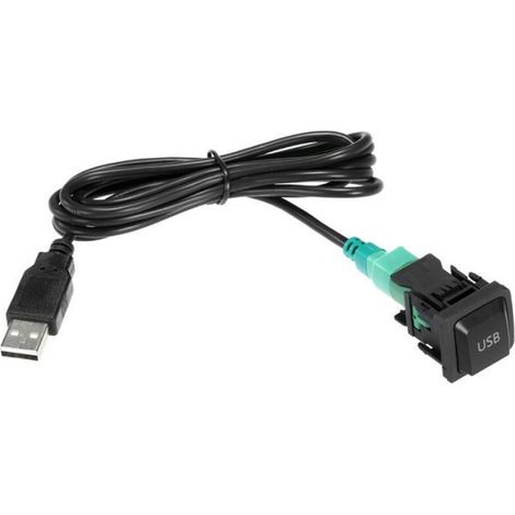 Adaptateur câble audio USB pour autoradio CD Volkswagen, 130cm + compatible MIB + qualité sonore + livraison 48h + stock (1/5)