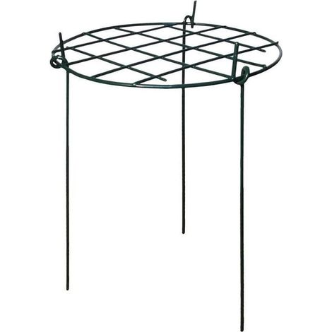 Grow Through Plant Supports - Round - Medium (16) - Pack of 3 - Green