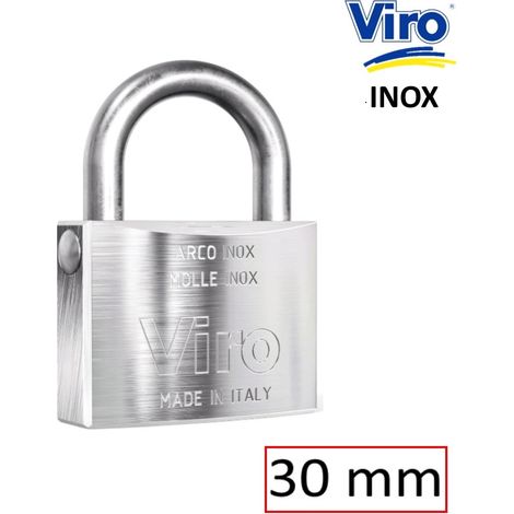 LUCCHETTO FAI BY VIRO INOX "MARE" MM 30 (1/2)