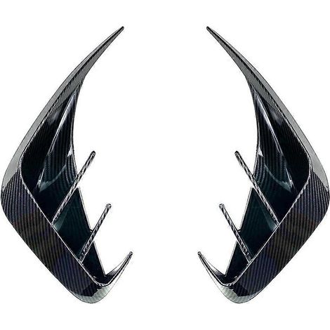 Embellecedor de la salida de ventilación lateral del alerón trasero del parachoques G20 para BMW Serie 3 G20 M Sport 320I 325I 330I de fibra de carbono. (1/5)