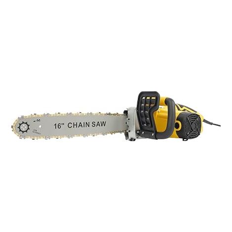 Tronçonneuse électrique 2000 W, 40,64 cm, plaque de guidage et chaîne 800 tr/min, tension de la chaîne sans outil, système d'huile automatique (1/5)