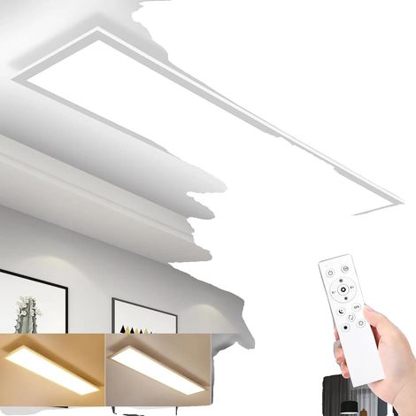 Panel de luz regulable, brillo ajustable, 1 unidad, 30 W (1/2)