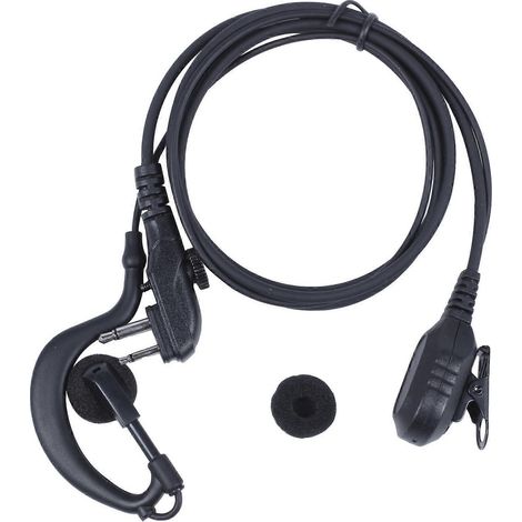 PTT-Ohrhörer mit Mikrofon für HYT TC-500 TC-518 Walkie-Talkies