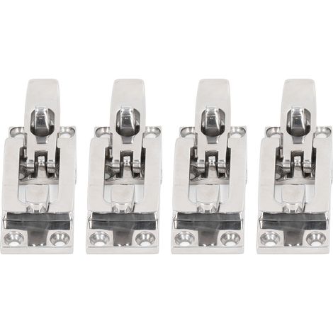 Robustes 4-teiliges Türschloss, langlebiger, vibrationsdämpfender Riegel, Hochglanzoberfläche, einfache Montage, tragbar und langlebig (1/5)