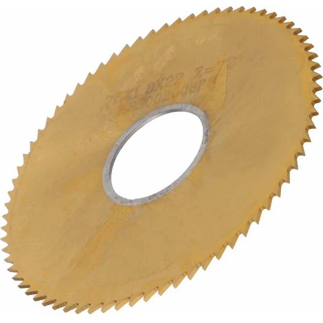 Disque de coupe 75 x 1 mm, lame de scie circulaire en acier rapide pour la coupe du bois et de l'aluminium (1/5)