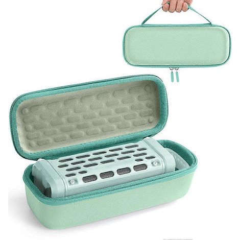 Sac de rangement et étui de transport cyan pour enceinte portable Turtlebox Ranger Loud Bluetooth 5.4 ( ) (1/5)
