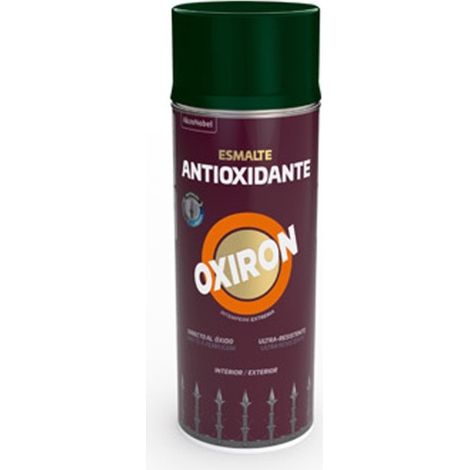 Esmalte antioxidante spray oxiron liso brillante 400 ml verd