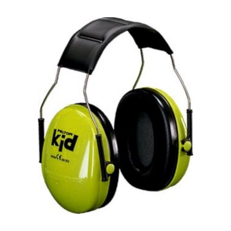 Gehörschutz 3m™ Peltor™ Modell Kid Neon-Grün, Kopfbandmodell und für Kinder von 1 bis 7 Jahren geeignet, 27 dB, 175 g.