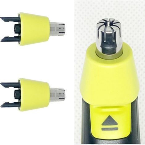 (2 pièces, compatibles) Têtes de coupe-poils de nez pour All One Blade QP2520/252