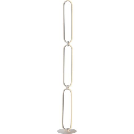 Fan Europe Infinity - Lámpara de globo de pie LED integrada, blanca, 4000K