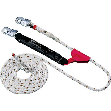 Anticaídas móvil MAS S 16 EN353-2 L.15m cuerda-D.16mm MAS