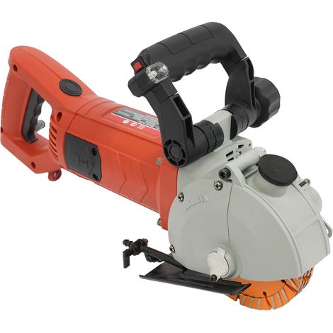 Electric Wall Chaser 5500W Wall Grooving Cutting Machine Cutting Slotting Machine Concrete Slotting Machine for Asphalt Granite Brick Cutting
