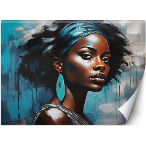 Papier peint Femme Glamour Bleu 300x210 (1/5)