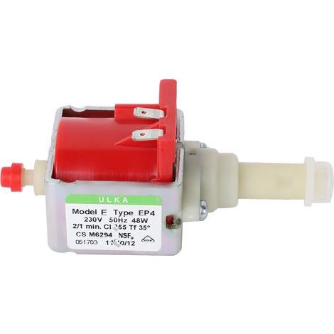 Pompe électromagnétique ULKA EAP4 230V Acier Inoxydable Silencieuse pour Machine à Café Espresso et Appareils Médicaux (1/3)