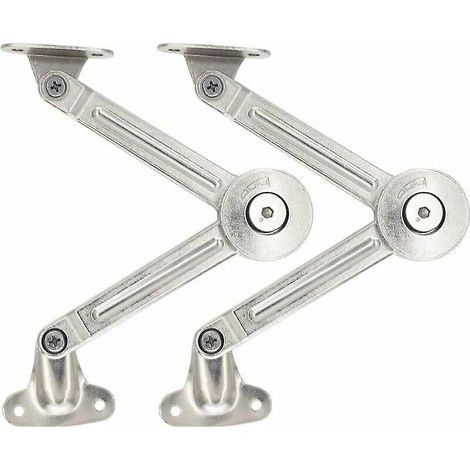 lot De 2 Compas Systme Damortissement Pour Abattants De Portes Relevables De Placard De Cuisine (1/5)