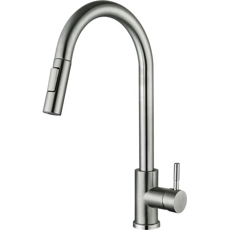 Rubinetto da cucina WEZER EKO41H-01 - 2 tipi di flusso (1/2)