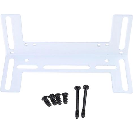 Support de ventilateur pour dissipateurs thermiques d'ordinateur, support métallique pour pompe à eau, 120 x 50 x 50 mm, support de montage noir, blanc