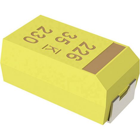 Kemet T491B225K035ZT Tantal-Kondensator SMD  2.2 µF 35 V/DC 10 % (L x B x H) 3.5 x 2.8 x 1.9 mm 1 St
