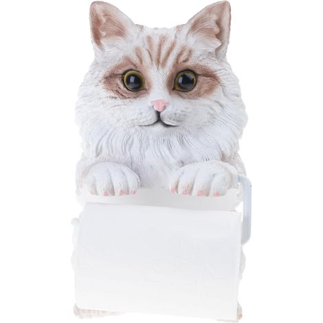 Organisateurs de rouleaux papier toilette muraux en résine, inspirés (1/5)