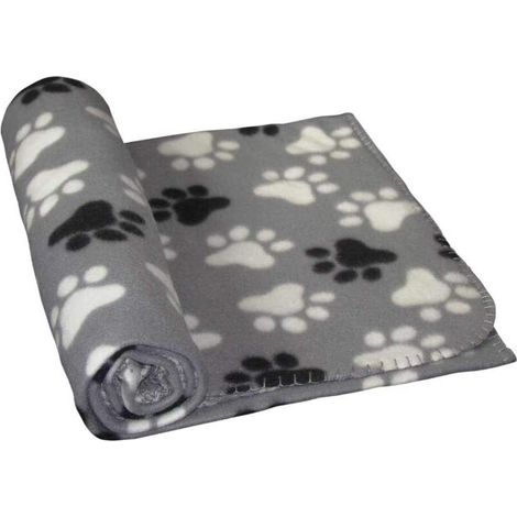 Bardusch-Plaid Polaire Classic Gris L x l : 50 x 75 cm,Couverture pour animaux (1/3)