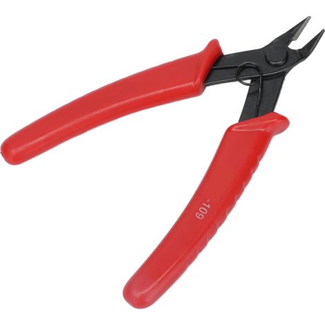 Pince coupante diagonale professionnelle pour électricien - Dénudage et coupe de fils en acier allié - BEST‑109 (1/5)