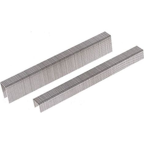 Makita – Agrafes 5040 pcs – F32689 – Dimensions 22 mm x 10 mm – Pour agrafeuse-cloueuse à main – Galvanisées pour bois dur