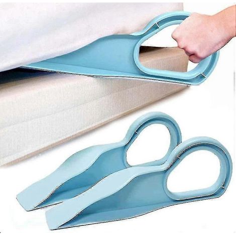 Lot de 2 cale-matelas élévateurs faciles à utiliser cale-matelas ergonomique et pratique pour soulager les douleurs dorsales. (1/4)