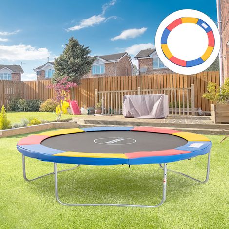 Bordure de protection rembourrée pour trampoline de 305 cm de diamètre, multicolore (1/5)