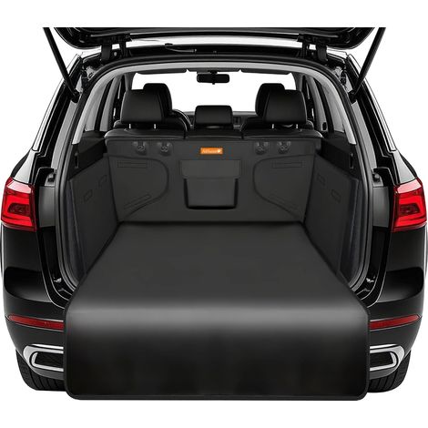 Housse Protection de Coffre de Voiture Couverture de Siège de Chien Tapis/Voyage Durables Résistants à l'eau Antidérapants - Universels pour Camion Voiture SUV (Noir) (1/5)