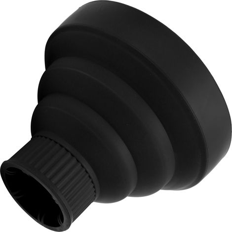 Diffuseur Universel Portable pour Sèche-Cheveux Pliable - Noir (1/5)