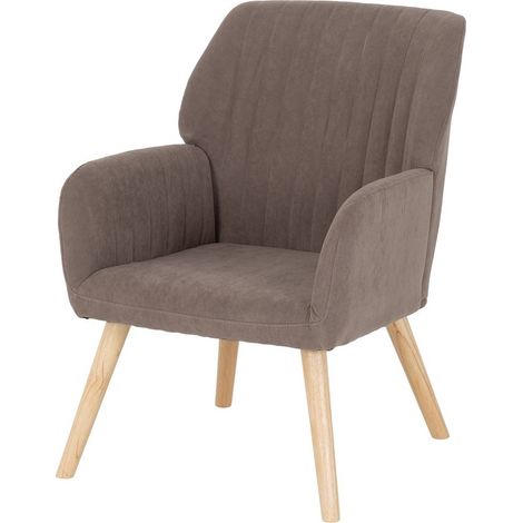 Jordan Occasional Chair - L68.5 x W84 x H63 cm - Brown