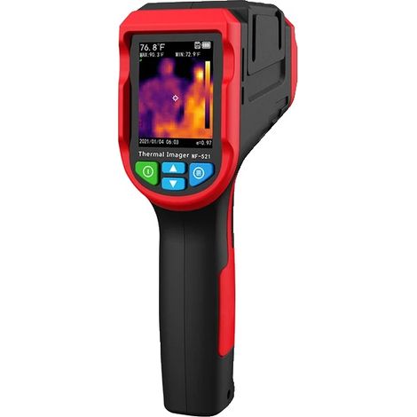 Caméra thermique infrarouge portative, résolution 340x240, capteur 1024 pixels, NF-521 (1/2)