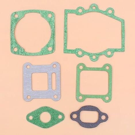 6 pièces joint d'admission de cylindre moteur for Subaru ROBIN NB411 FL411 NF411 NB351 débroussailleuse 1E40F-6 tondeuse désherbeur - (1/5)