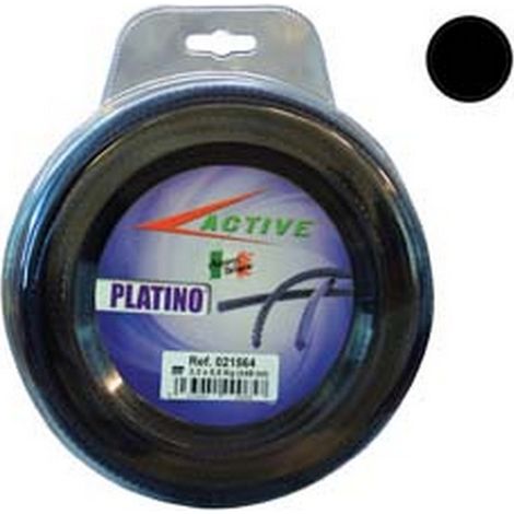 1BL FILO NYLON "PLATINO" TONDO VIOLA PER DECESPUGLIATORI - mm.2,4 - blister mt.15