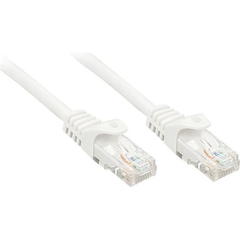 Câbles réseau et DAC LINDY Basic Cat.6 U/UTP Cable White 2m (1/4)