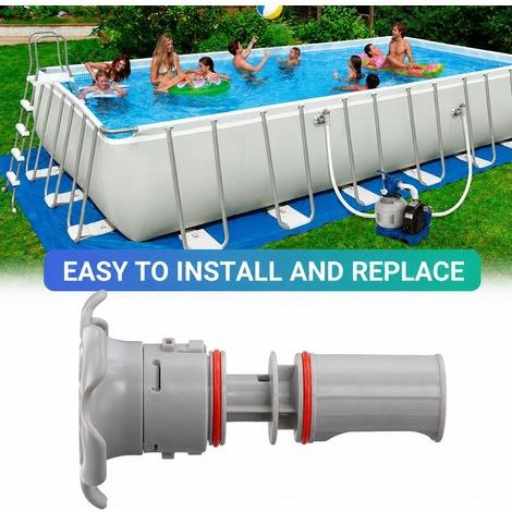 Tête de Jet Massage Bestway P07586 15 x 6 x 8 cm ABS Gris pour Spa (1/5)