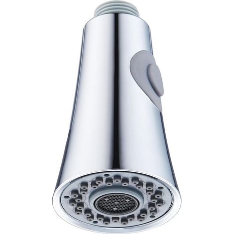 Douchette pour robinet, Tête de pulvérisation extractible, 2 modes de jet, Anti-éclaboussures, Pièces de rechangeAdaptée aux robinets d'évier de cuisine, OUYLAF (1/5)