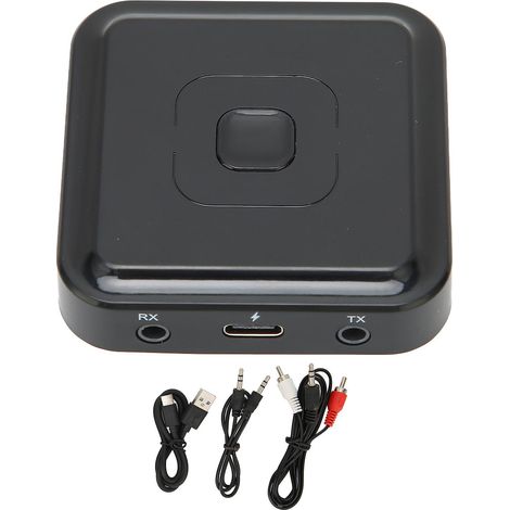 Émetteur/récepteur Bluetooth 5.1 BT22, adaptateur AUX Bluetooth, récepteur sans fil, compatible avec les systèmes audio de voiture (1/5)