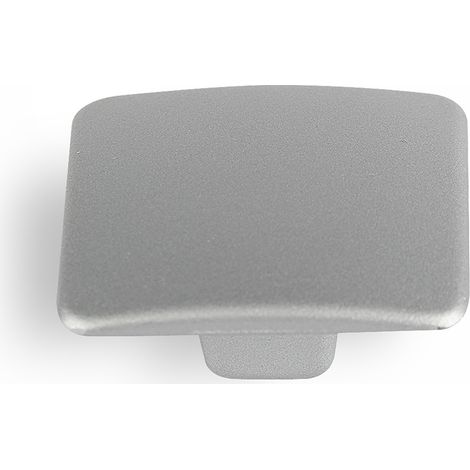 Pomo para Mueble  Estilo Contemporáneo  Fabricado en Zamak  Acabado en Aluminio  Medidas 373719 mm  Sistema de Fijación Atornillado  Incluye Tornillos M4  4 Unidades -