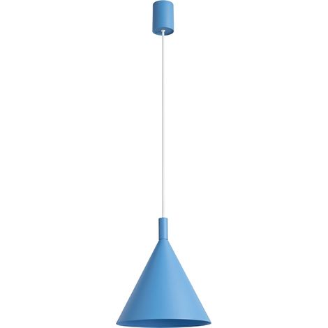 Lampade a sospensione Nox azzurro 24.5x140x24.5cm Sollux (1/5)