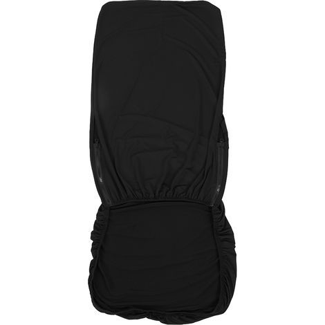 Elastischer Sitzbezug aus Stretchgewebe für Bürostühle (schwarz) (1/5)