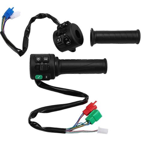 Poignée d'accélérateur à effet Hall T08 48 V 60 V 72 V pour moto électrique (1/4)